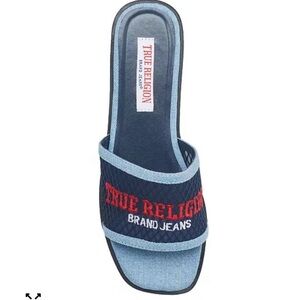 True Religion Brat Slip on Sandals